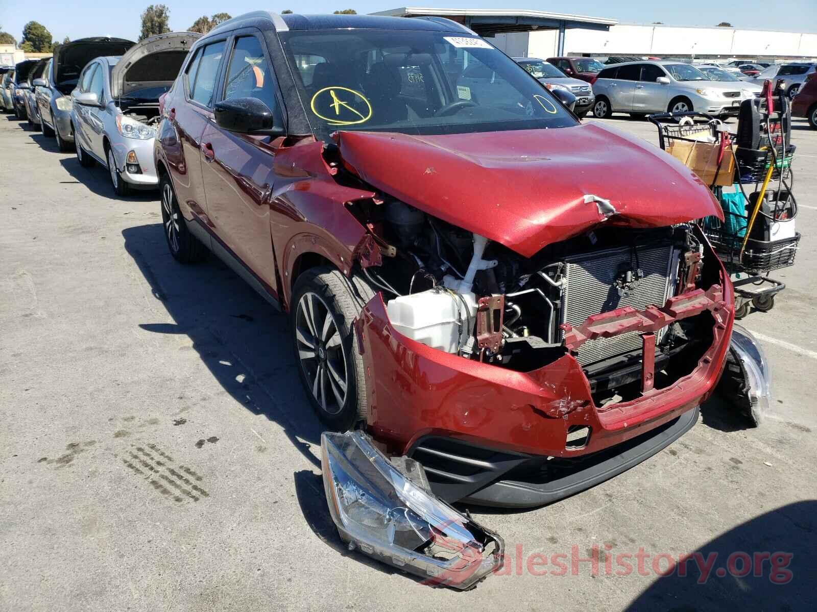 3N1CP5CU4KL530033 2019 NISSAN KICKS