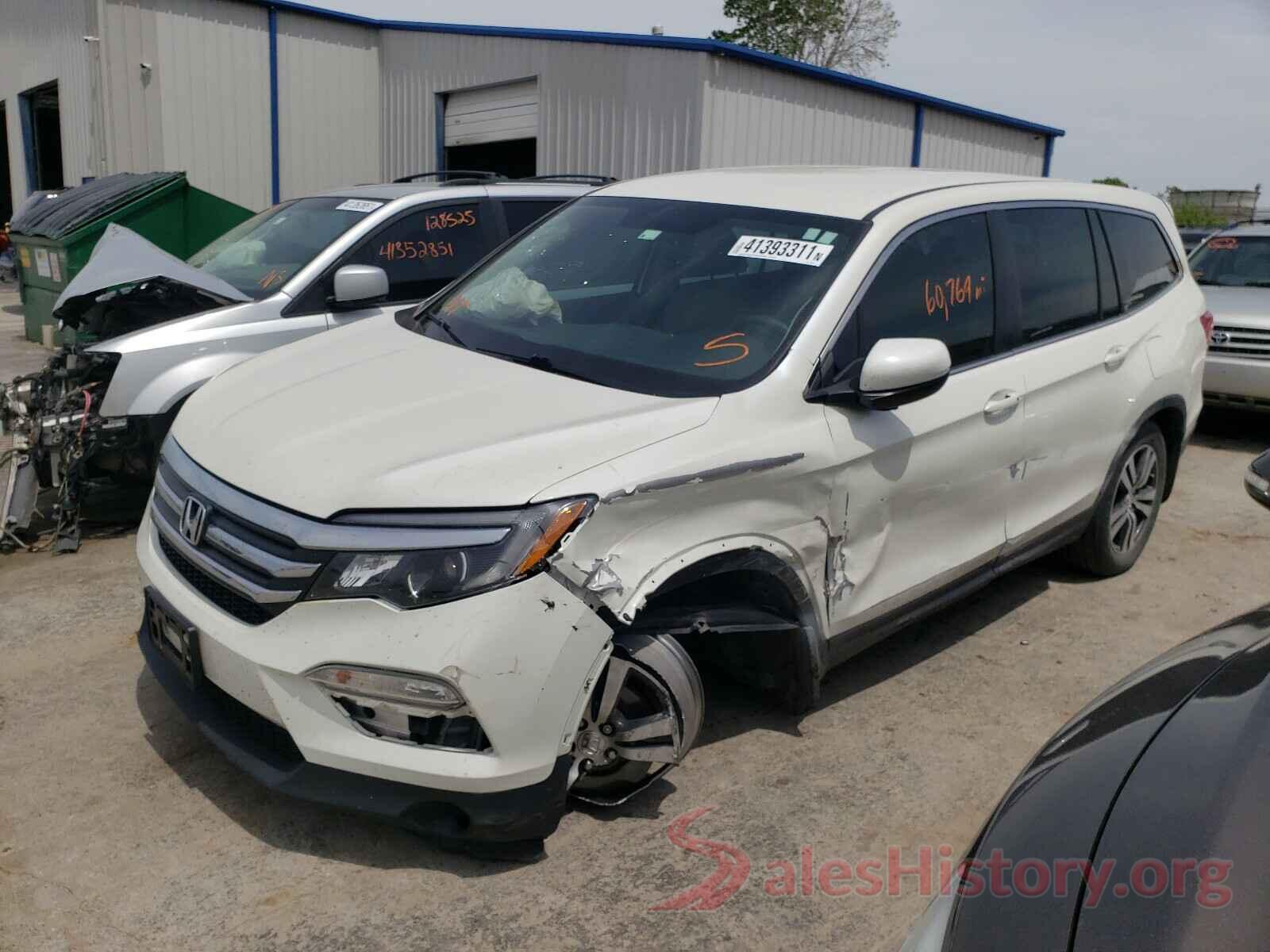 5FNYF5H38HB006316 2017 HONDA PILOT