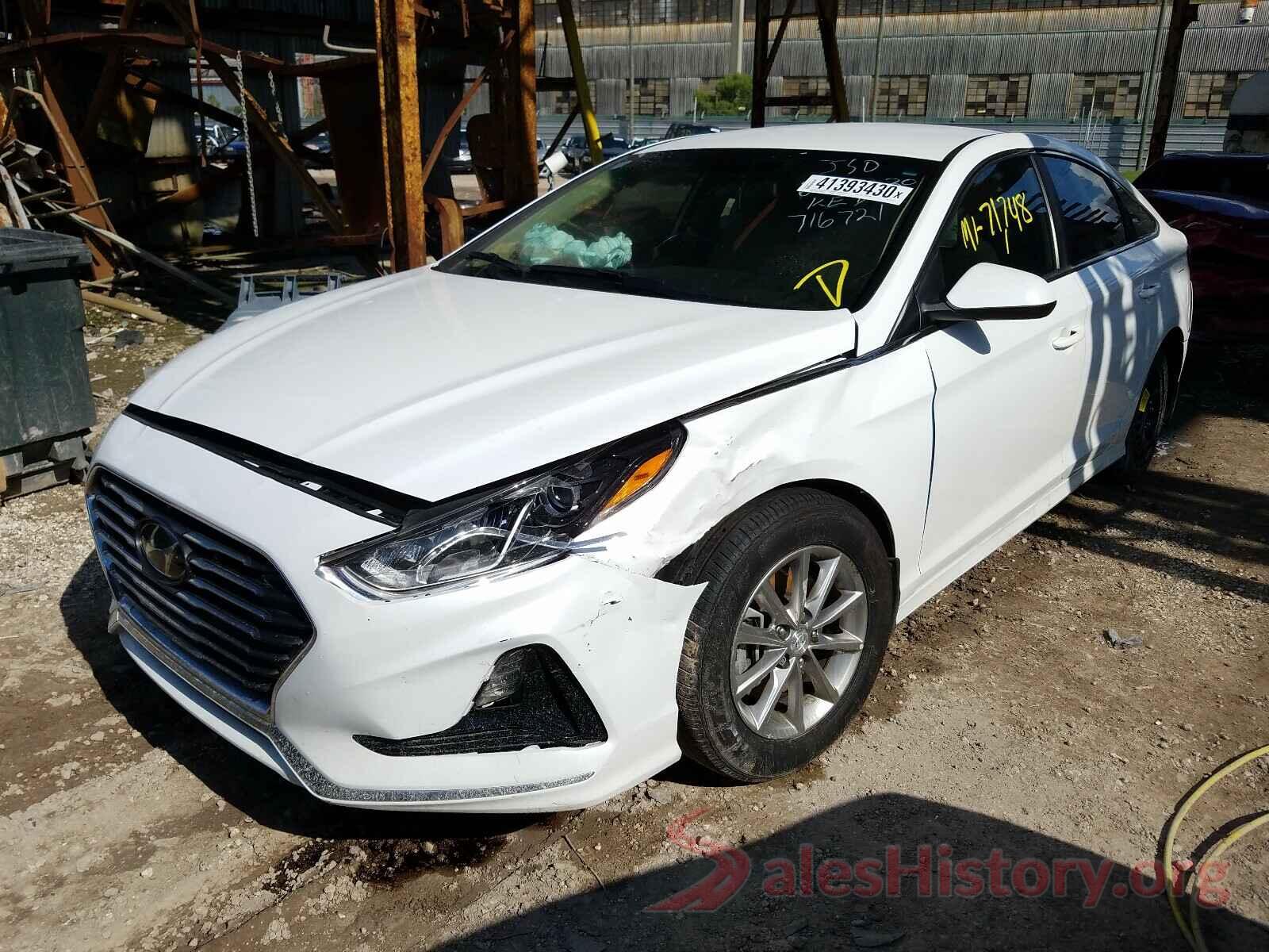 5NPE24AF0JH716721 2018 HYUNDAI SONATA