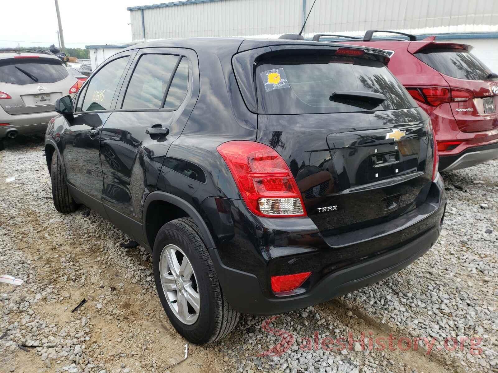 KL7CJKSB4LB051978 2020 CHEVROLET TRAX