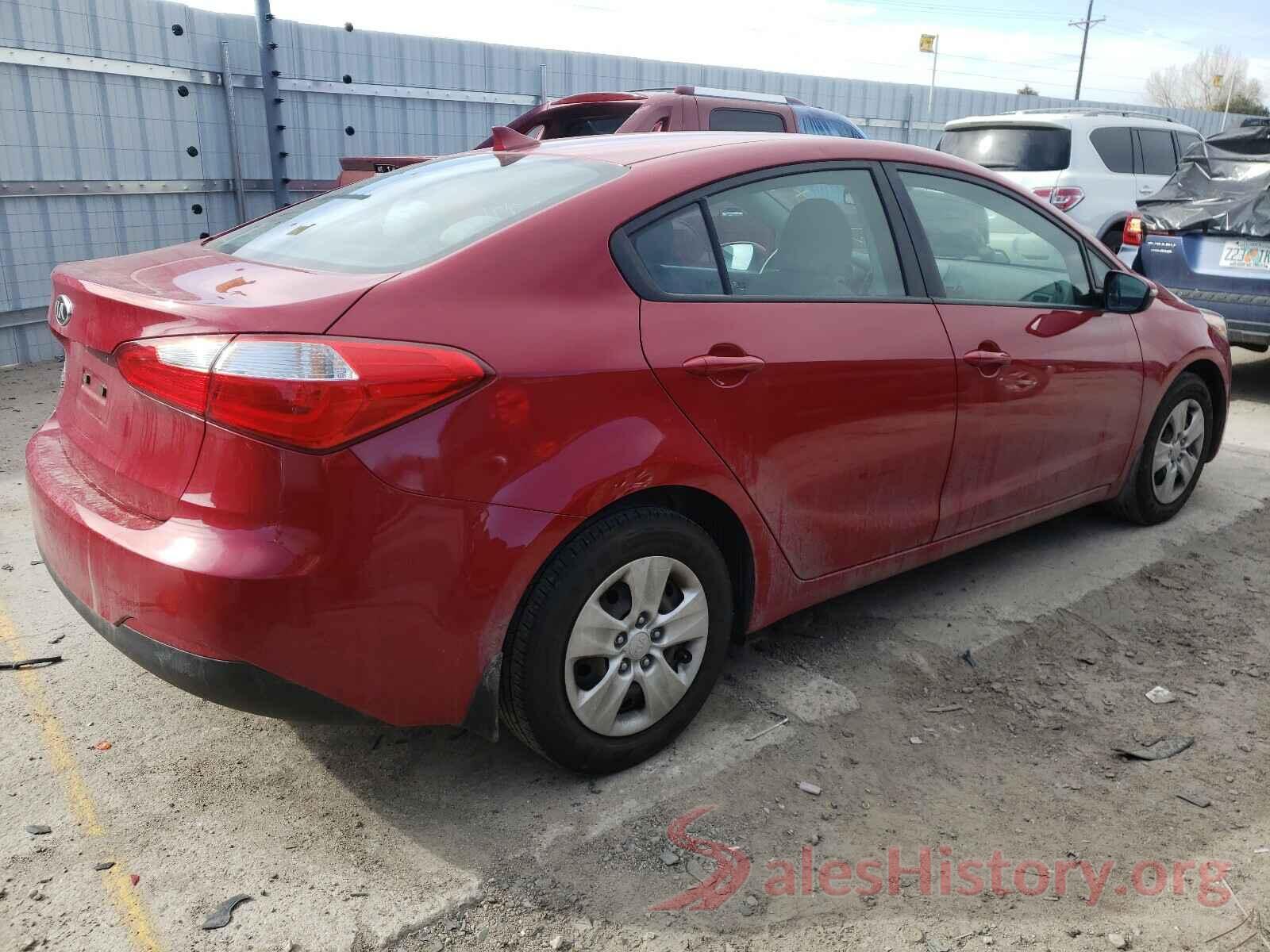 KNAFX4A66G5520469 2016 KIA FORTE