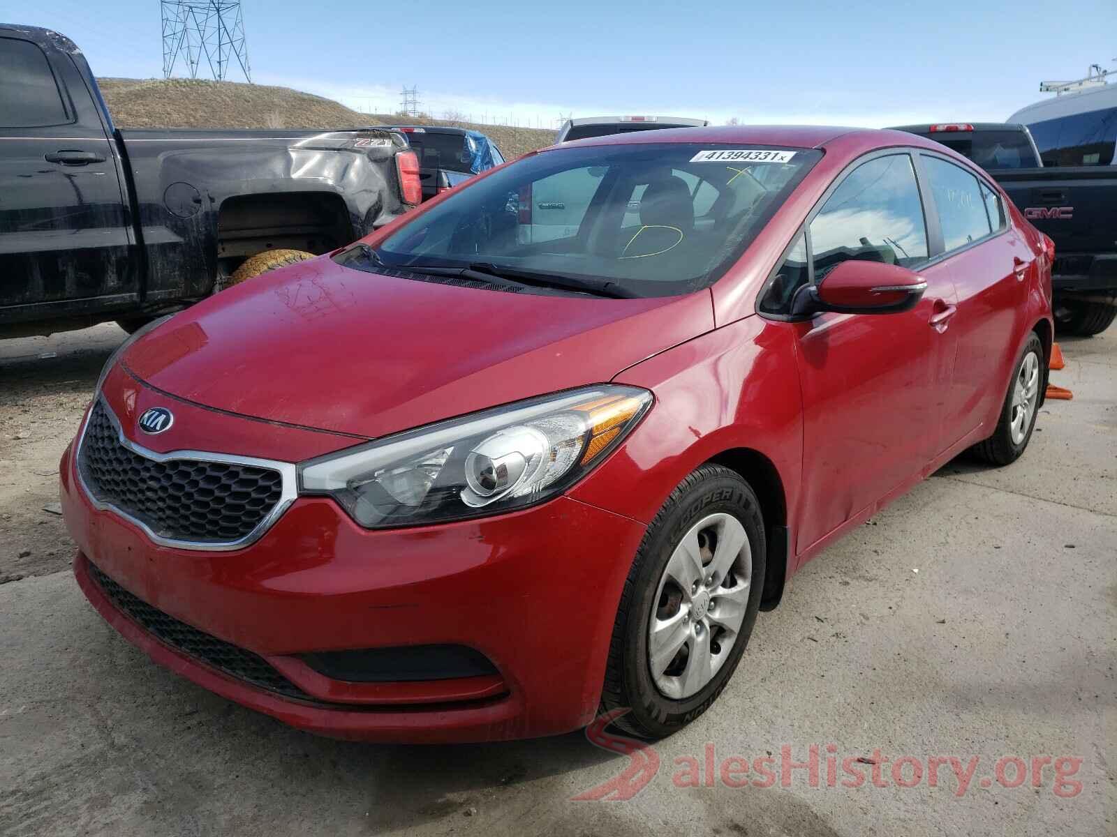 KNAFX4A66G5520469 2016 KIA FORTE