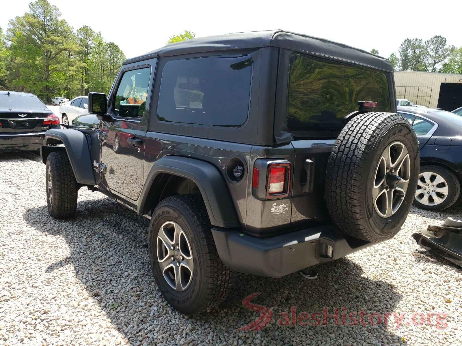 1C4GJXAN8LW331358 2020 JEEP WRANGLER