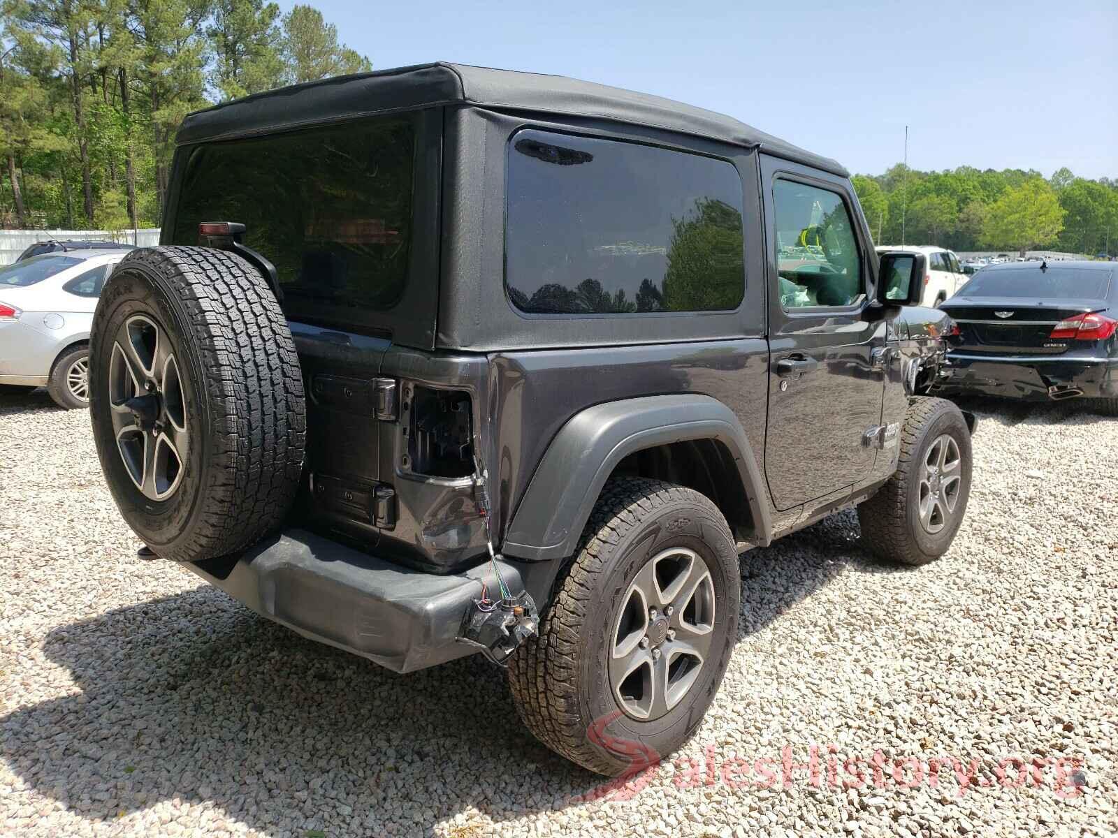 1C4GJXAN8LW331358 2020 JEEP WRANGLER