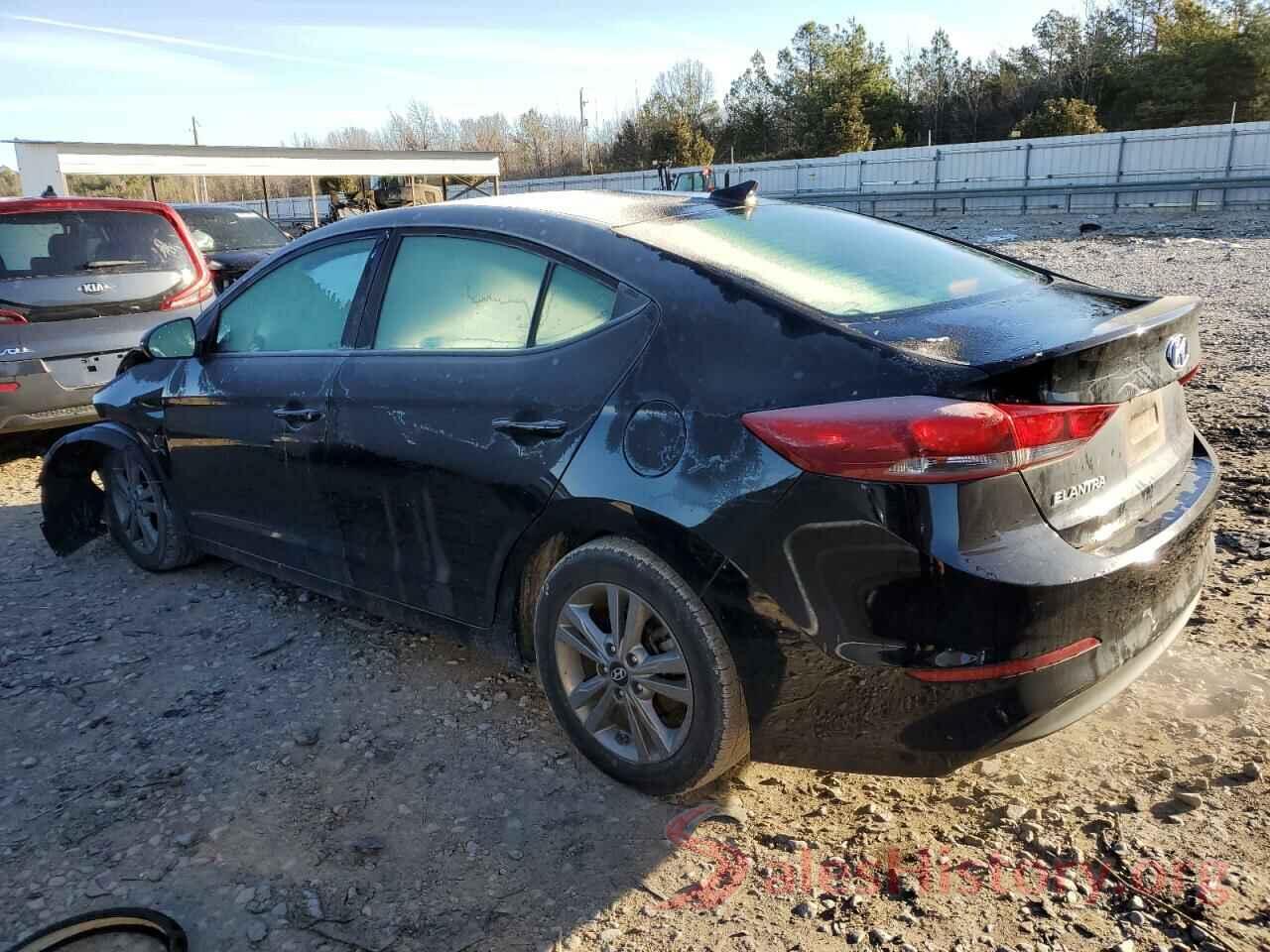 5NPD84LF5JH376571 2018 HYUNDAI ELANTRA