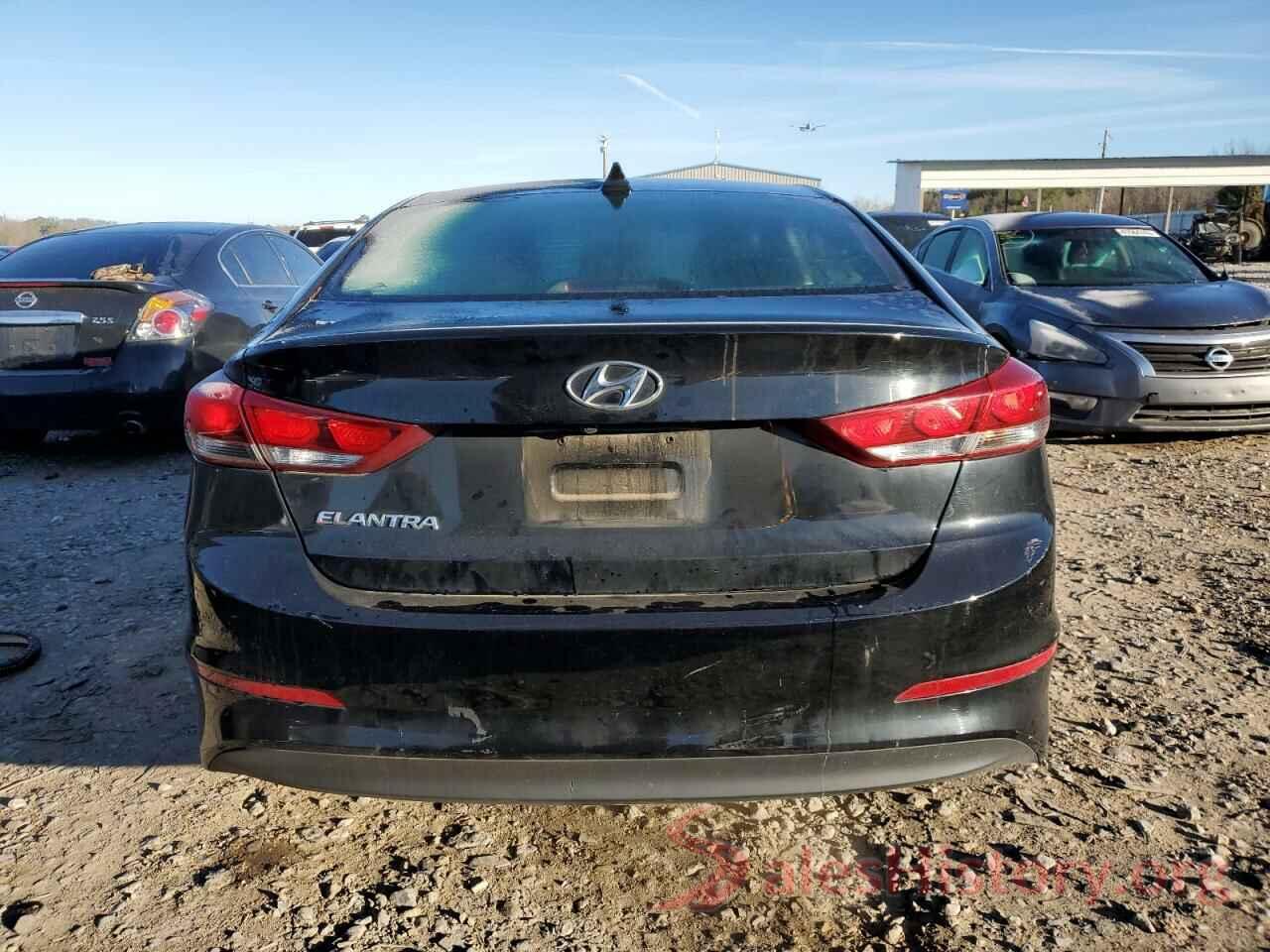 5NPD84LF5JH376571 2018 HYUNDAI ELANTRA