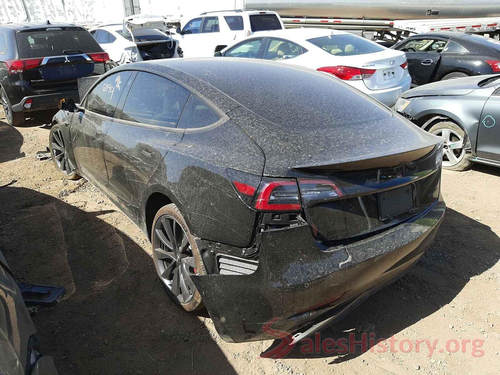 5YJ3E1EC4LF804640 2020 TESLA MODEL 3