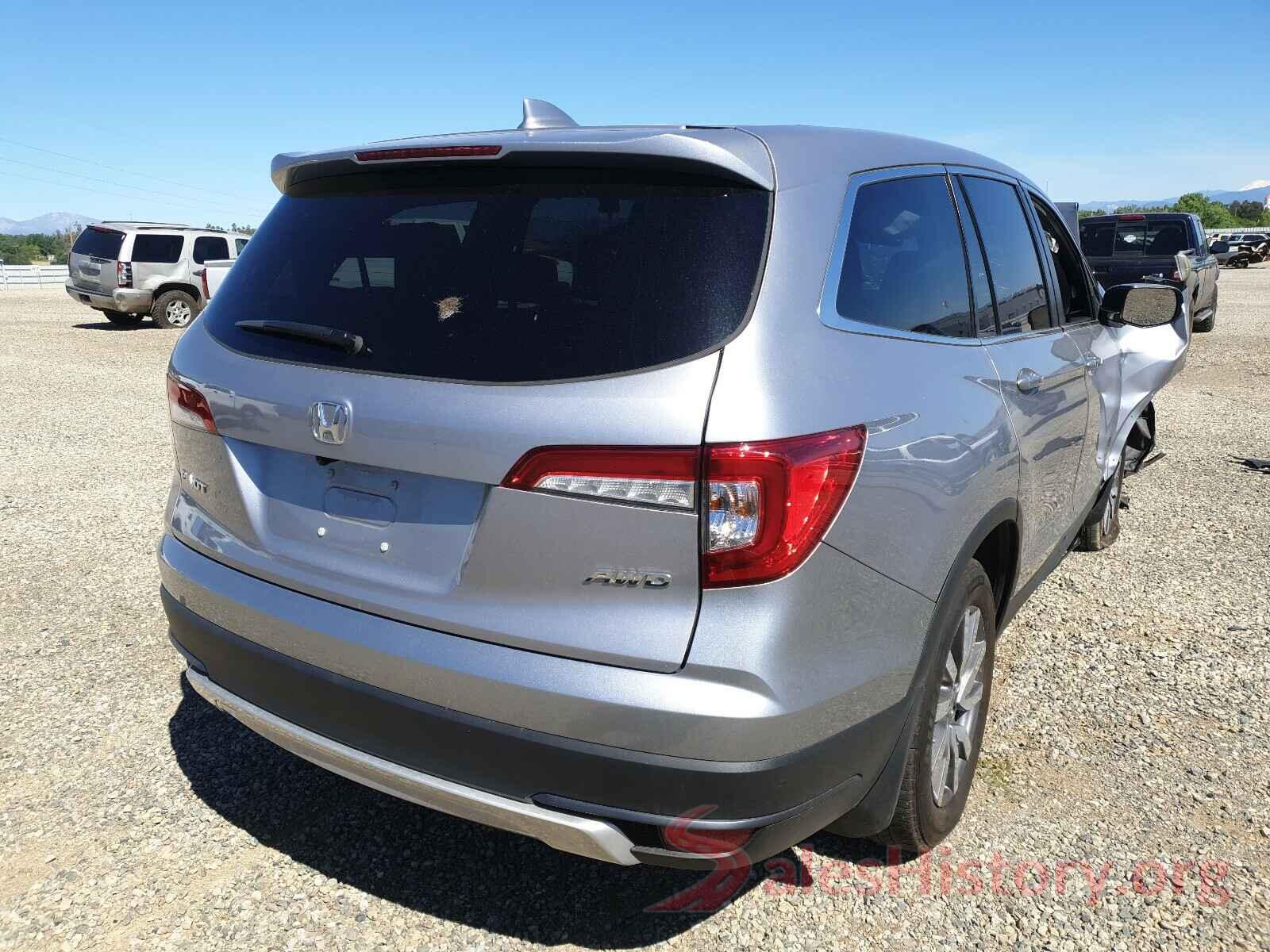 5FNYF6H51KB041181 2019 HONDA PILOT