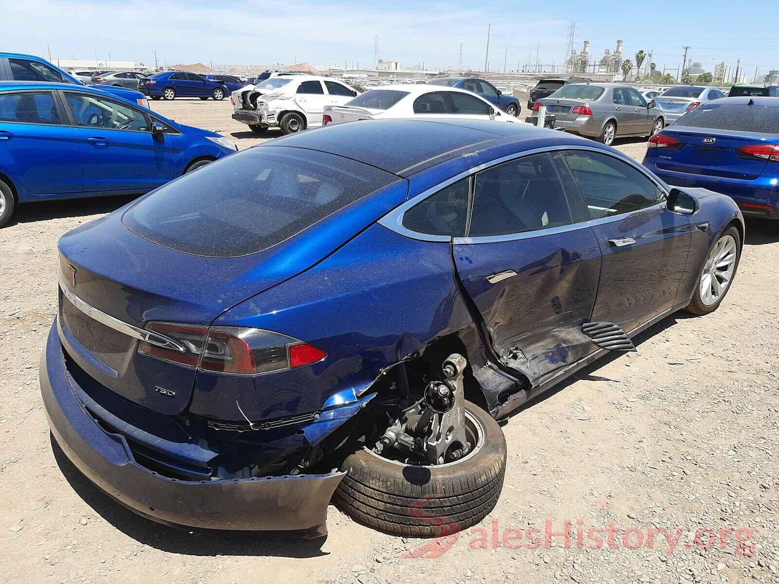 5YJSA1E26HF222352 2017 TESLA MODEL S