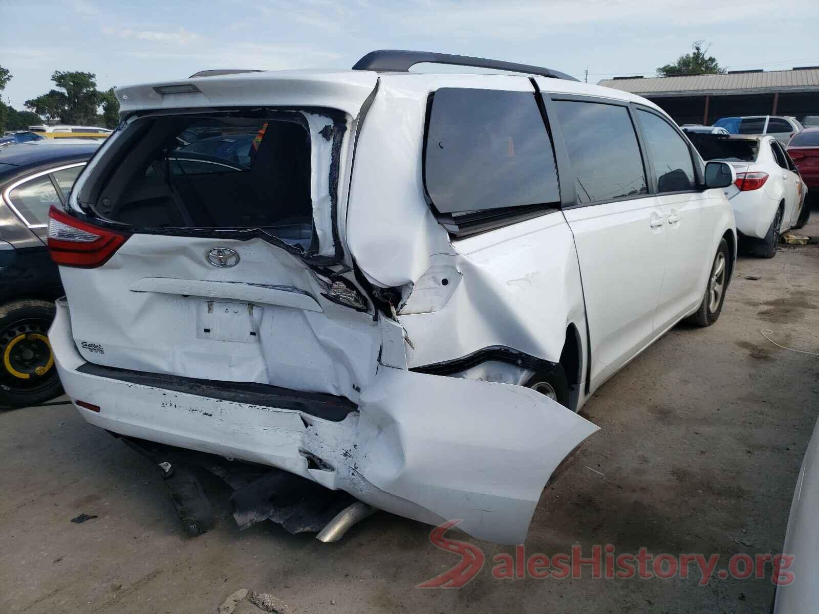 5TDKZ3DC3HS864151 2017 TOYOTA SIENNA