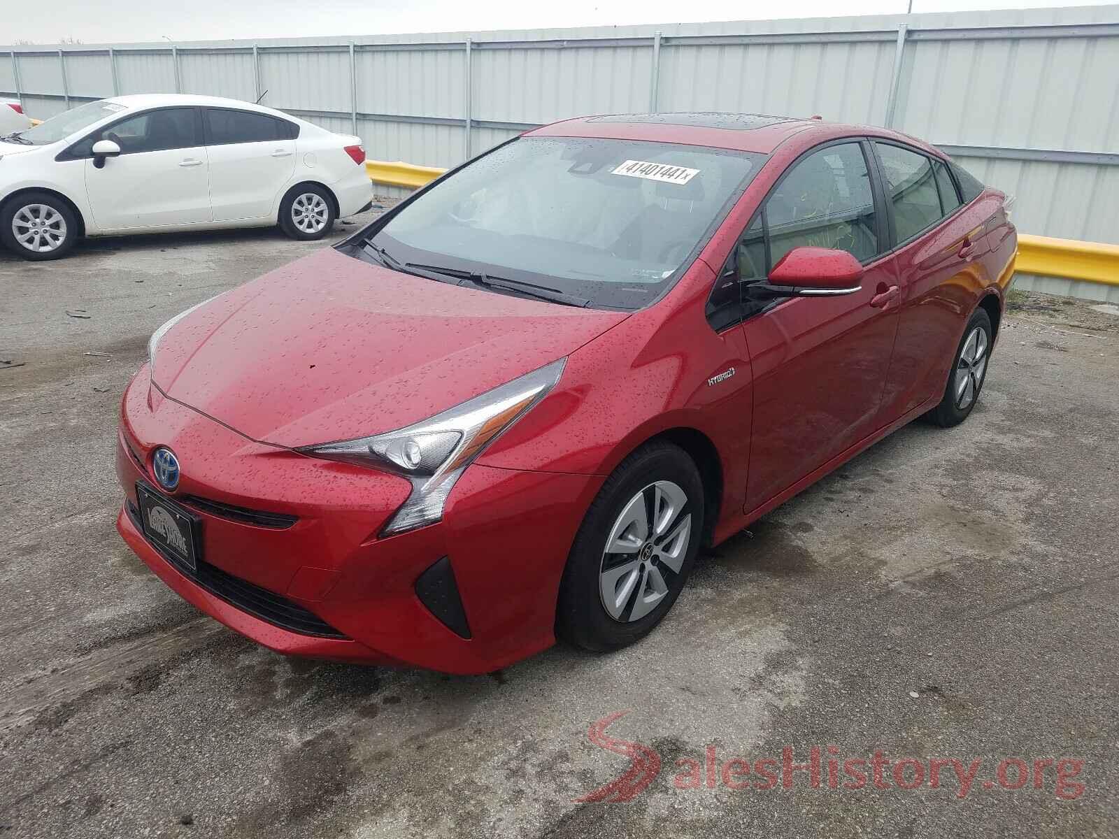 JTDKARFU0G3527100 2016 TOYOTA PRIUS