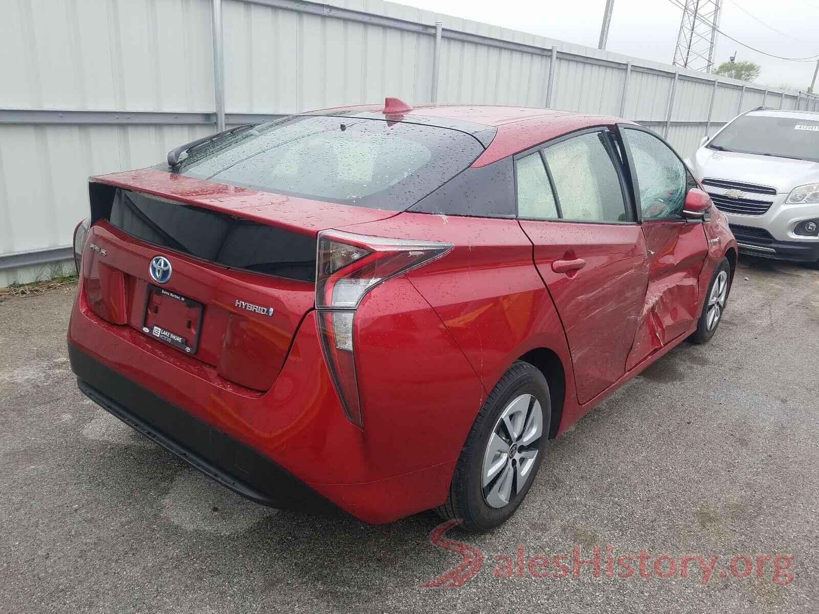 JTDKARFU0G3527100 2016 TOYOTA PRIUS