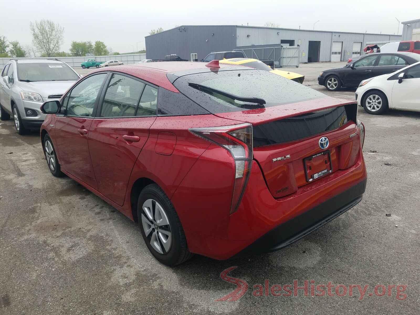 JTDKARFU0G3527100 2016 TOYOTA PRIUS