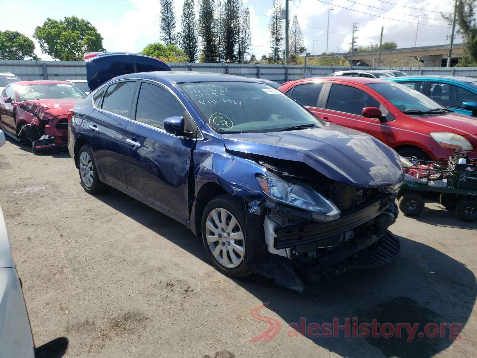 3N1AB7AP1KY386927 2019 NISSAN SENTRA