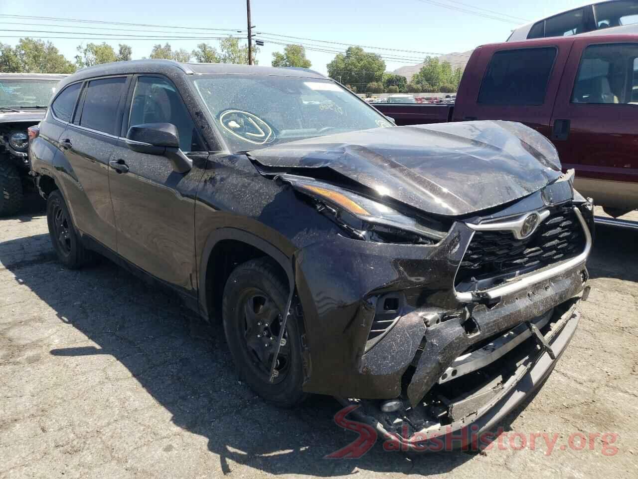 5TDHZRAH9LS007385 2020 TOYOTA HIGHLANDER