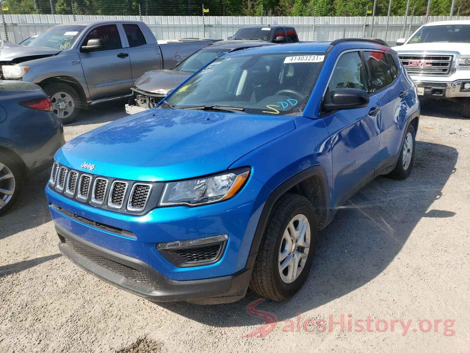 3C4NJCAB9KT614118 2019 JEEP COMPASS