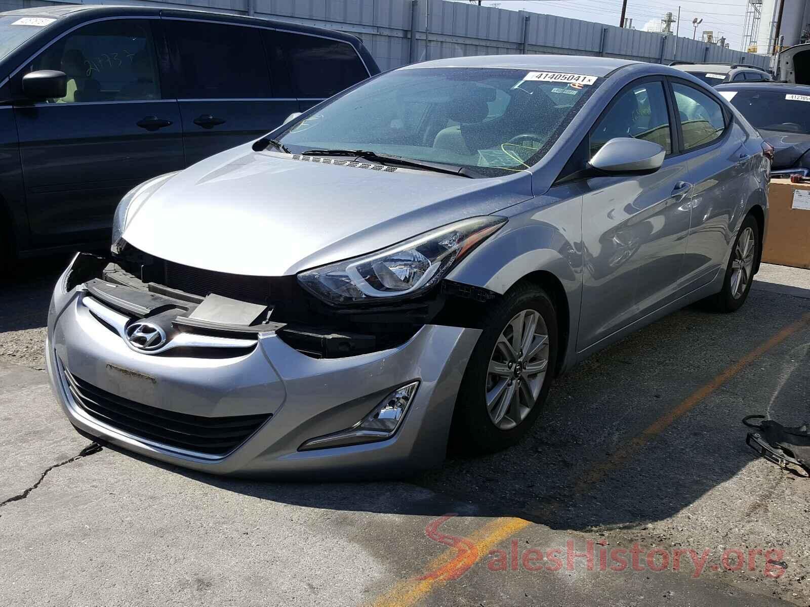 5NPDH4AE0GH662735 2016 HYUNDAI ELANTRA