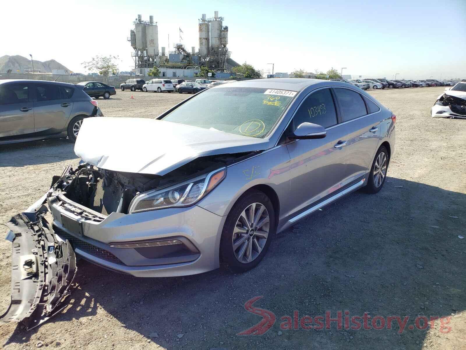 5NPE34AFXHH482756 2017 HYUNDAI SONATA