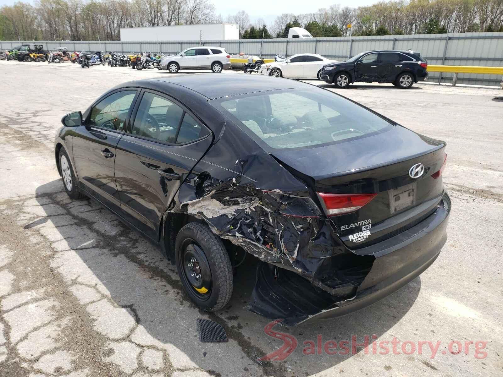 5NPD74LF8JH354650 2018 HYUNDAI ELANTRA