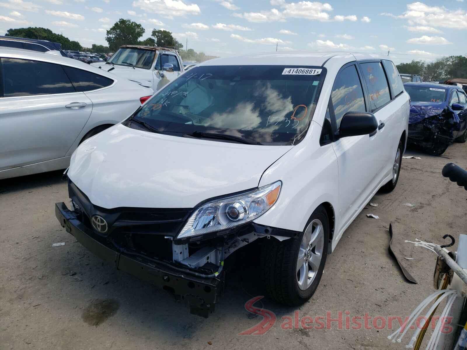 5TDZZ3DC8JS901733 2018 TOYOTA SIENNA