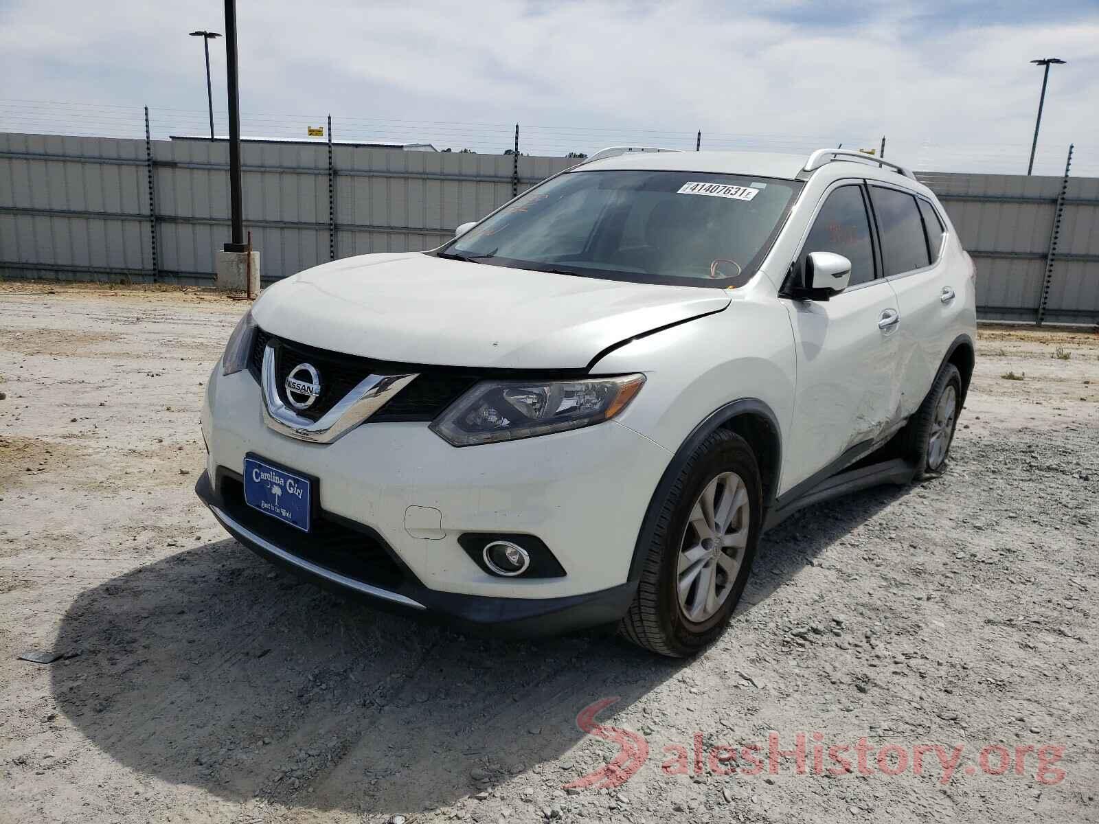 KNMAT2MTXGP665436 2016 NISSAN ROGUE