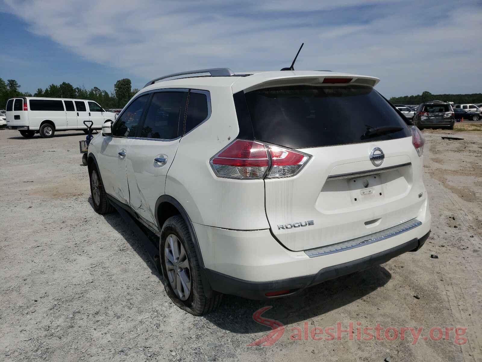 KNMAT2MTXGP665436 2016 NISSAN ROGUE