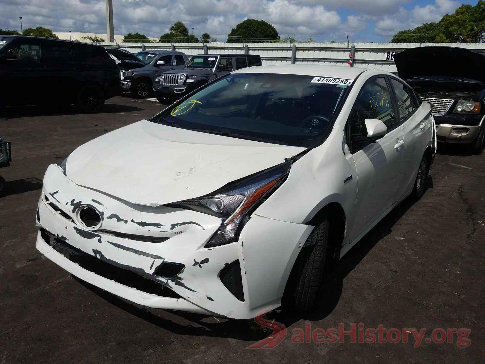 JTDKBRFU3J3062168 2018 TOYOTA PRIUS