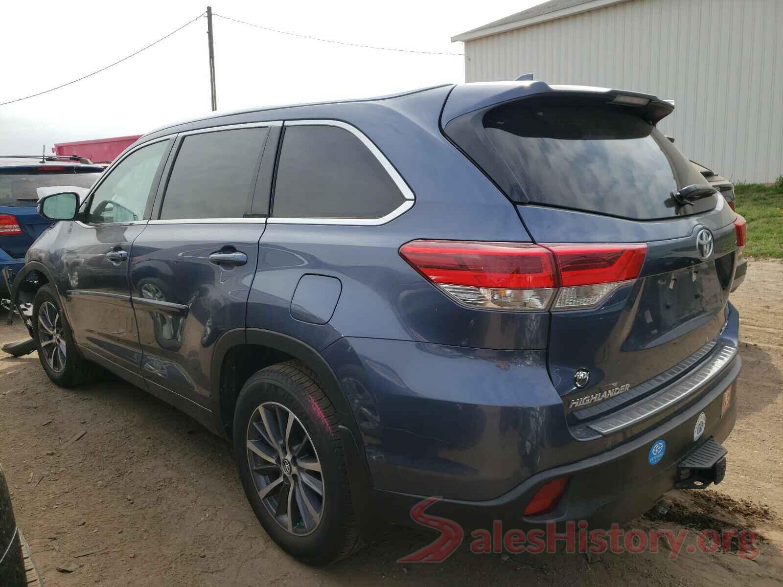 5TDJZRFHXHS394126 2017 TOYOTA HIGHLANDER