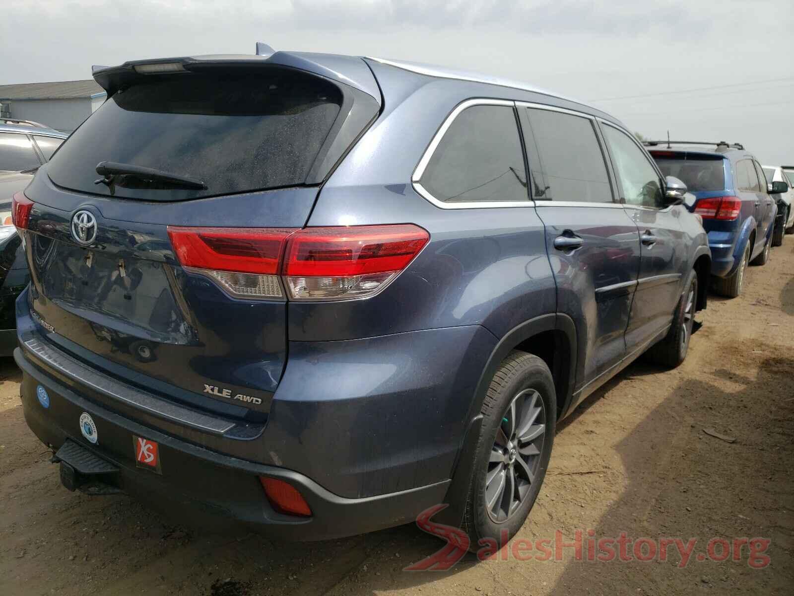 5TDJZRFHXHS394126 2017 TOYOTA HIGHLANDER