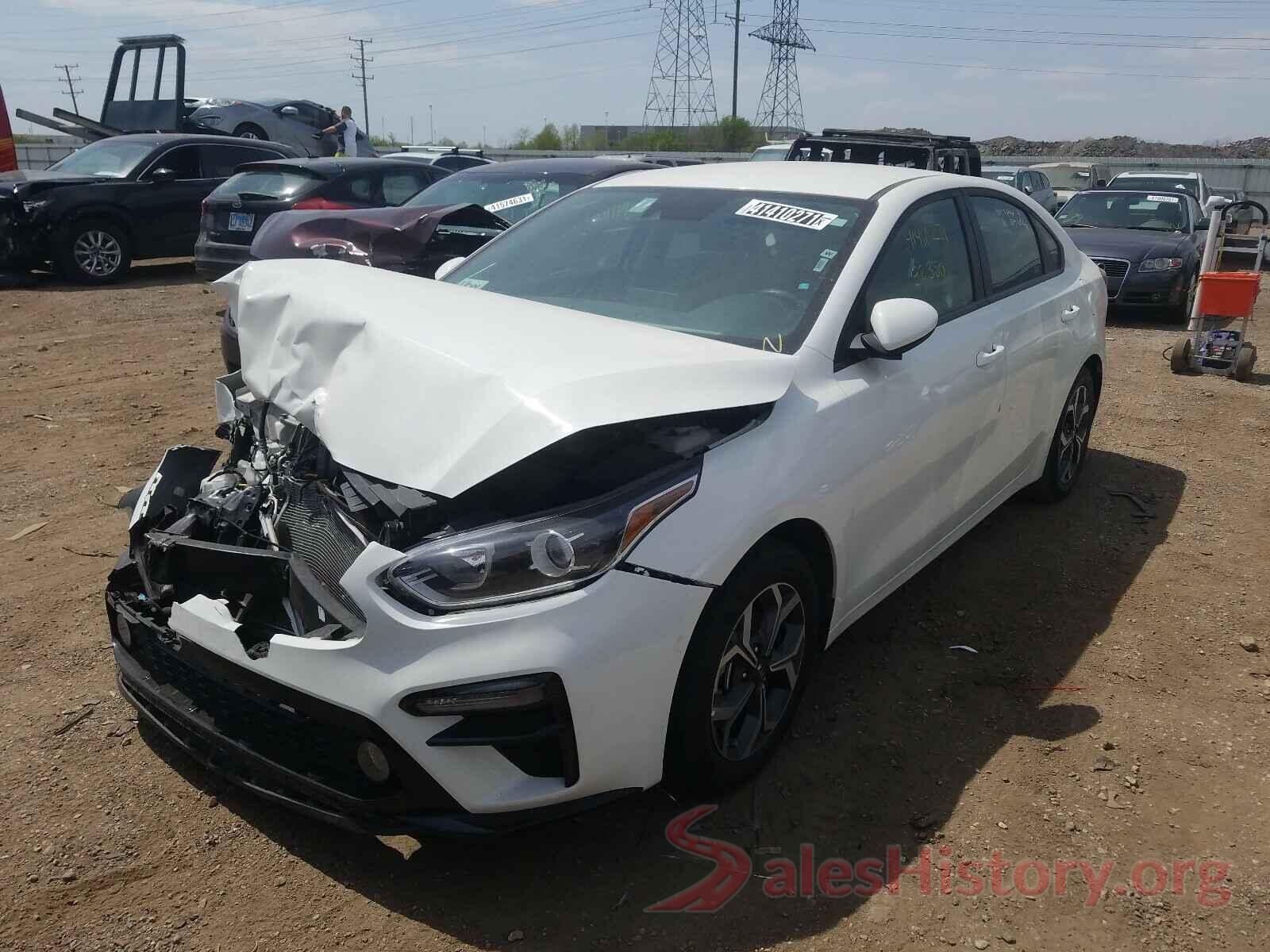 3KPF24AD1KE111907 2019 KIA FORTE