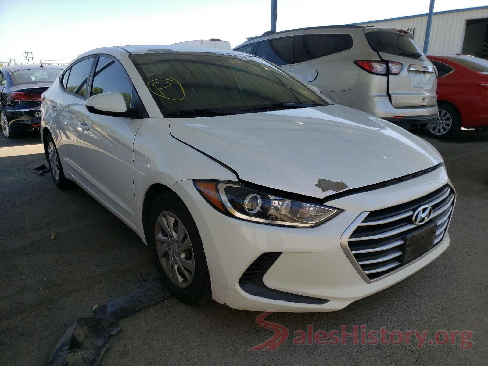 5NPD74LF6HH165666 2017 HYUNDAI ELANTRA