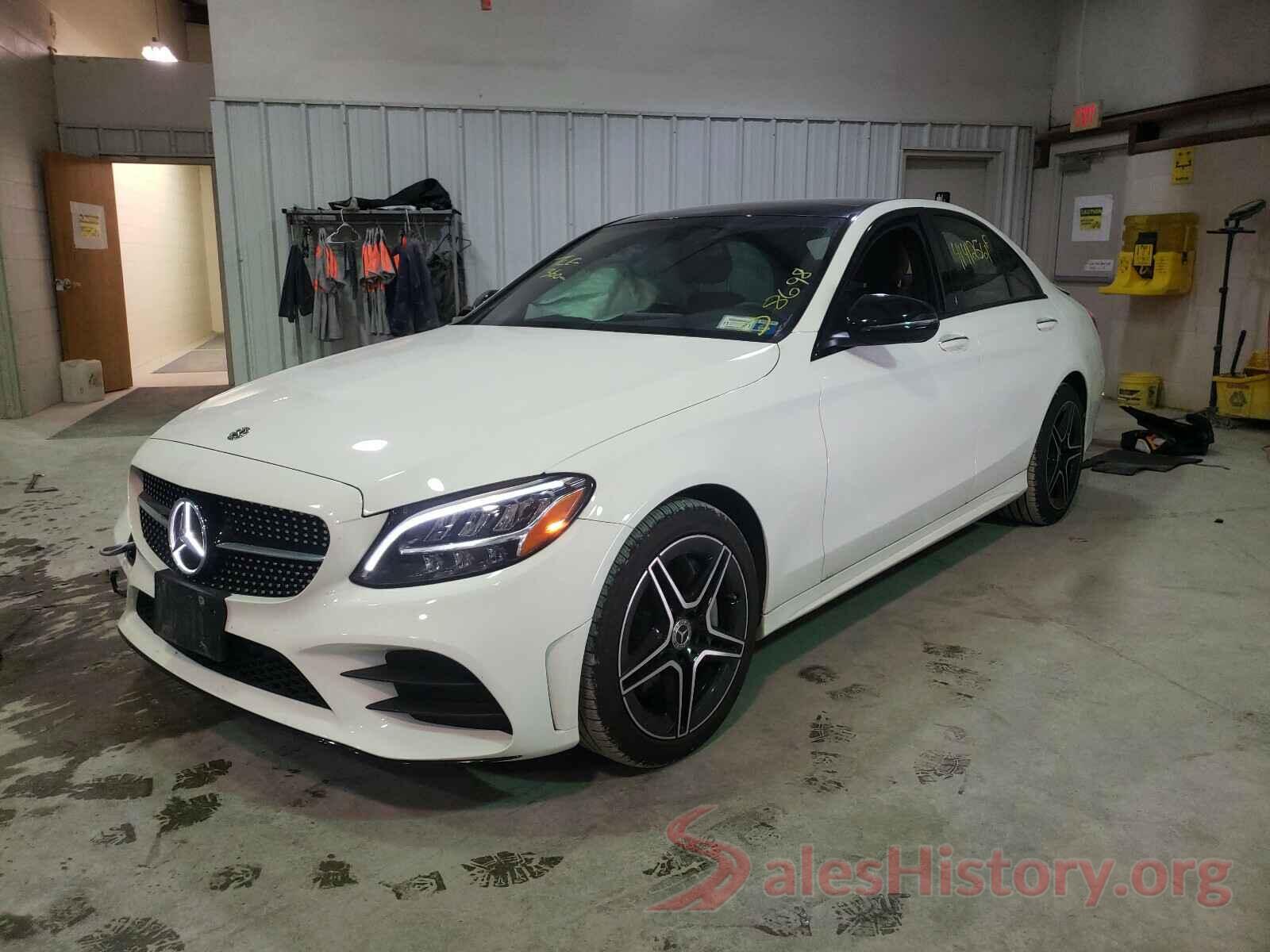 55SWF8EB5KU292832 2019 MERCEDES-BENZ C CLASS