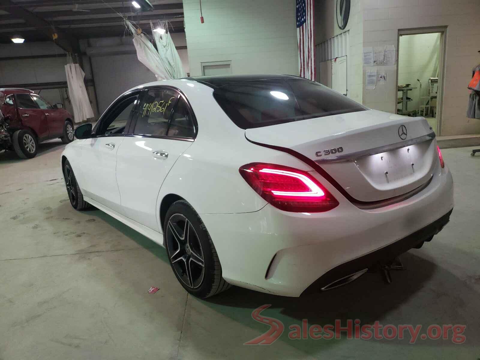 55SWF8EB5KU292832 2019 MERCEDES-BENZ C CLASS