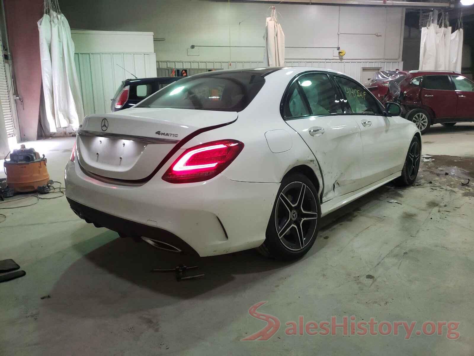 55SWF8EB5KU292832 2019 MERCEDES-BENZ C CLASS