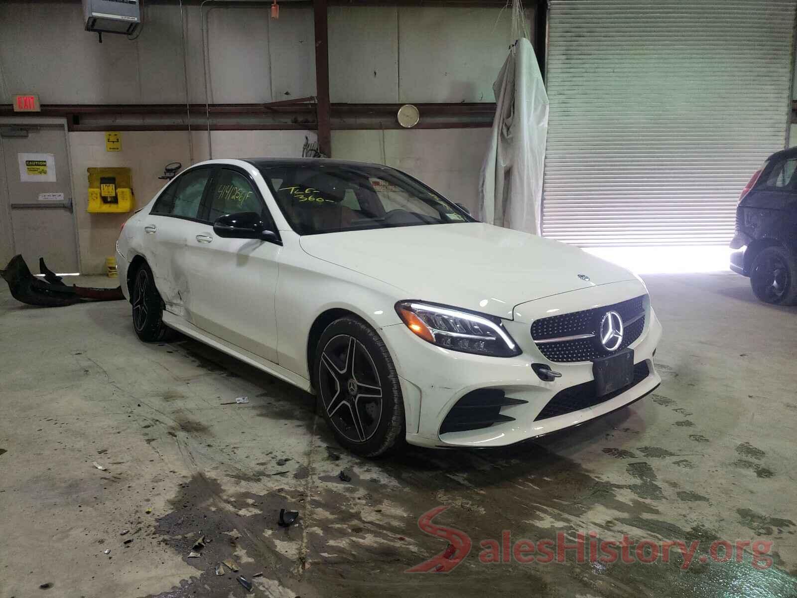 55SWF8EB5KU292832 2019 MERCEDES-BENZ C CLASS