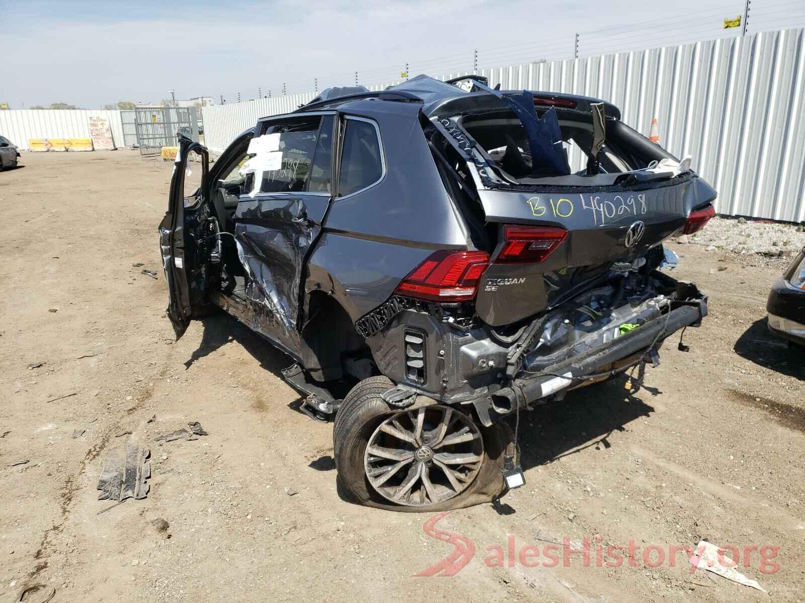 3VV2B7AX0LM030710 2020 VOLKSWAGEN TIGUAN