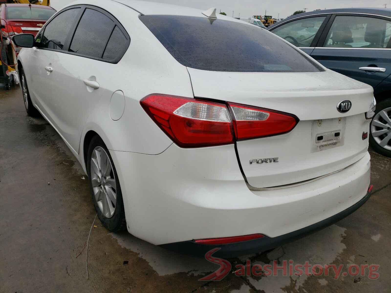 KNAFX4A65G5439303 2016 KIA FORTE