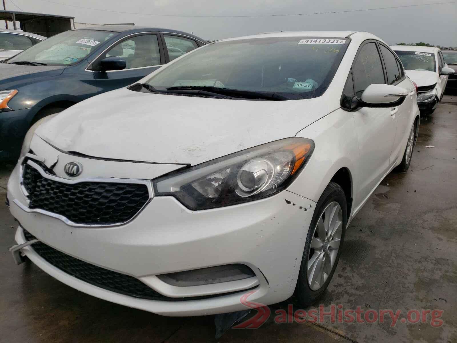 KNAFX4A65G5439303 2016 KIA FORTE