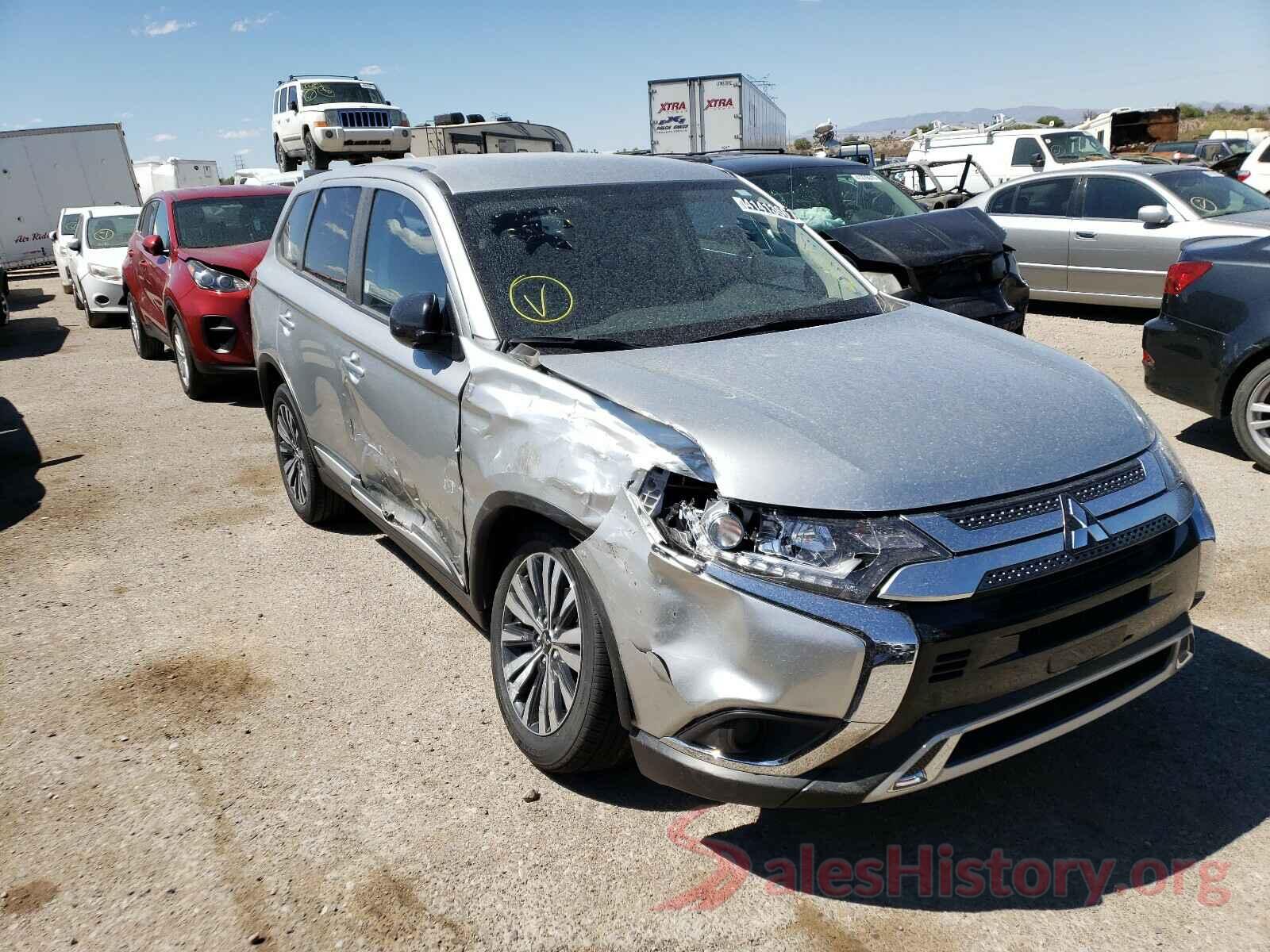 JA4AZ3A38LZ026635 2020 MITSUBISHI OUTLANDER