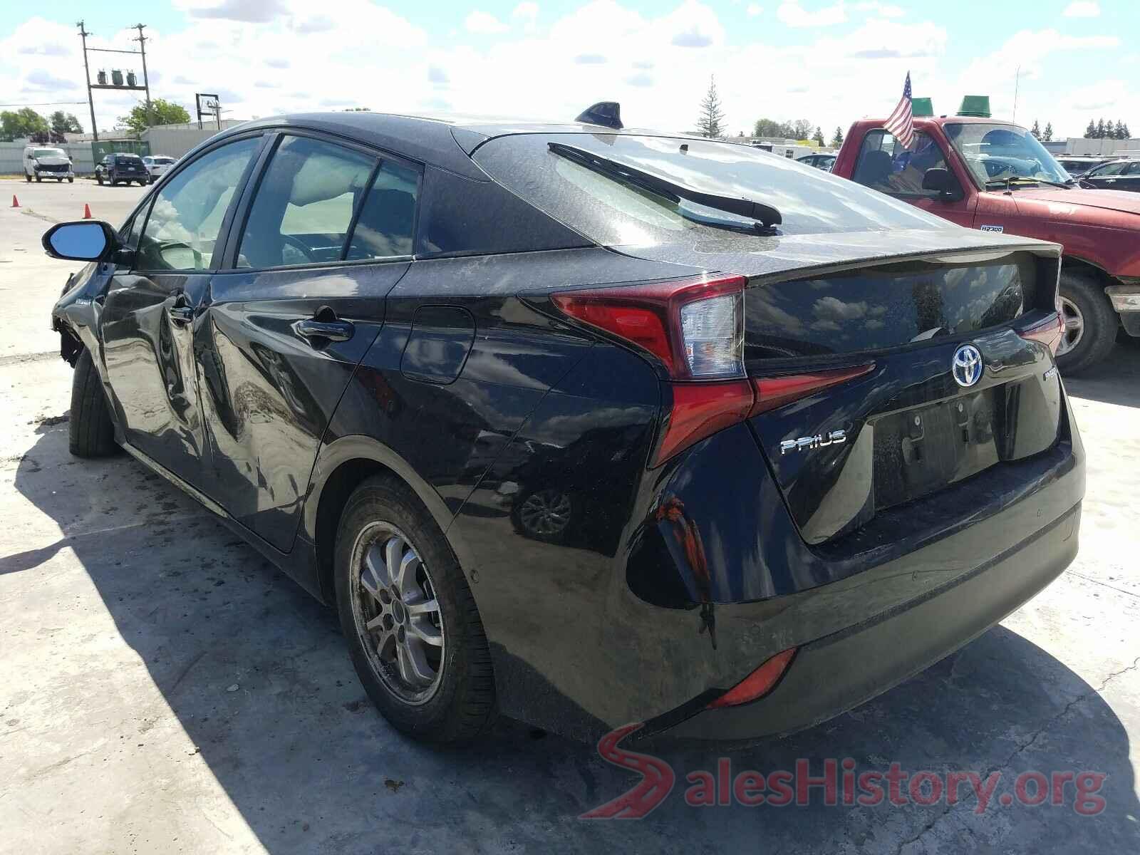 JTDKARFU6L3107125 2020 TOYOTA PRIUS