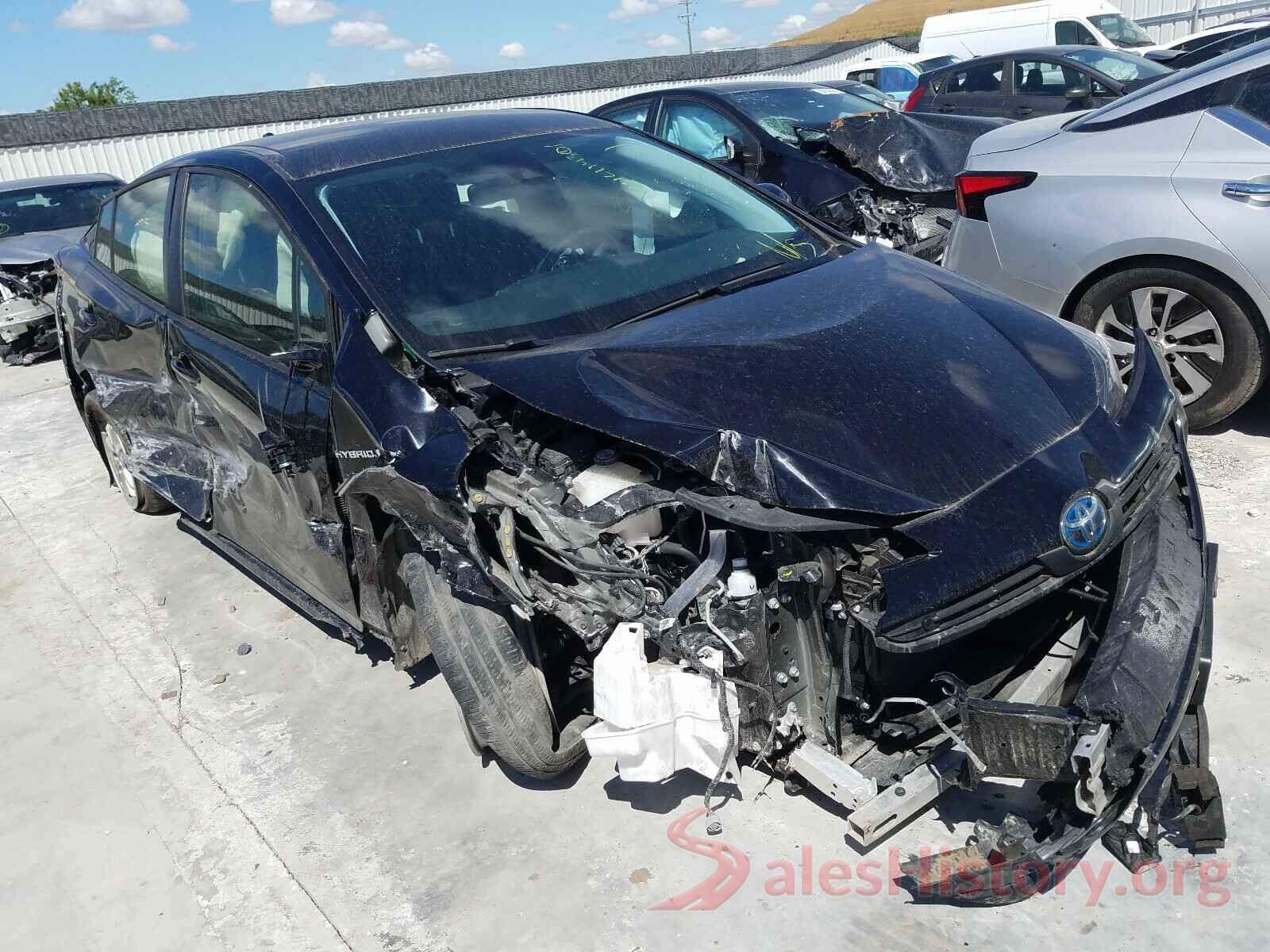 JTDKARFU6L3107125 2020 TOYOTA PRIUS