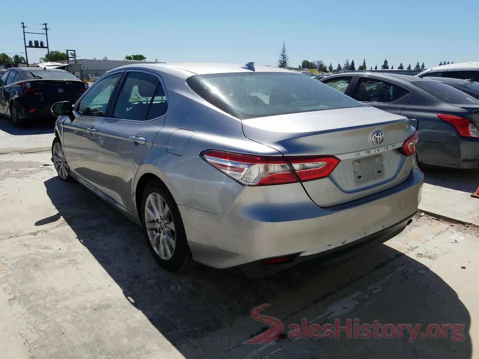 4T1B11HK3KU758844 2019 TOYOTA CAMRY