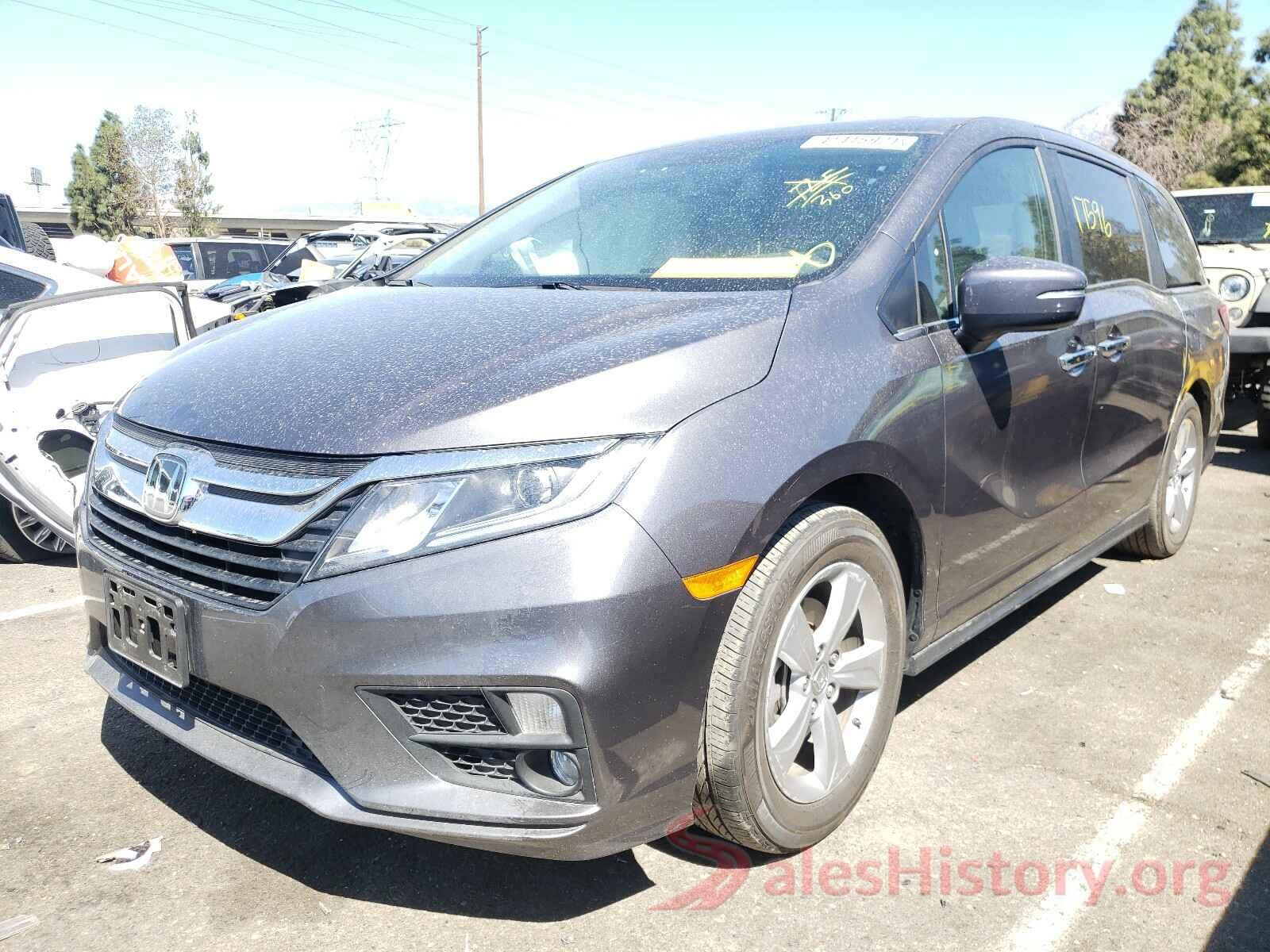 5FNRL6H78KB054718 2019 HONDA ODYSSEY