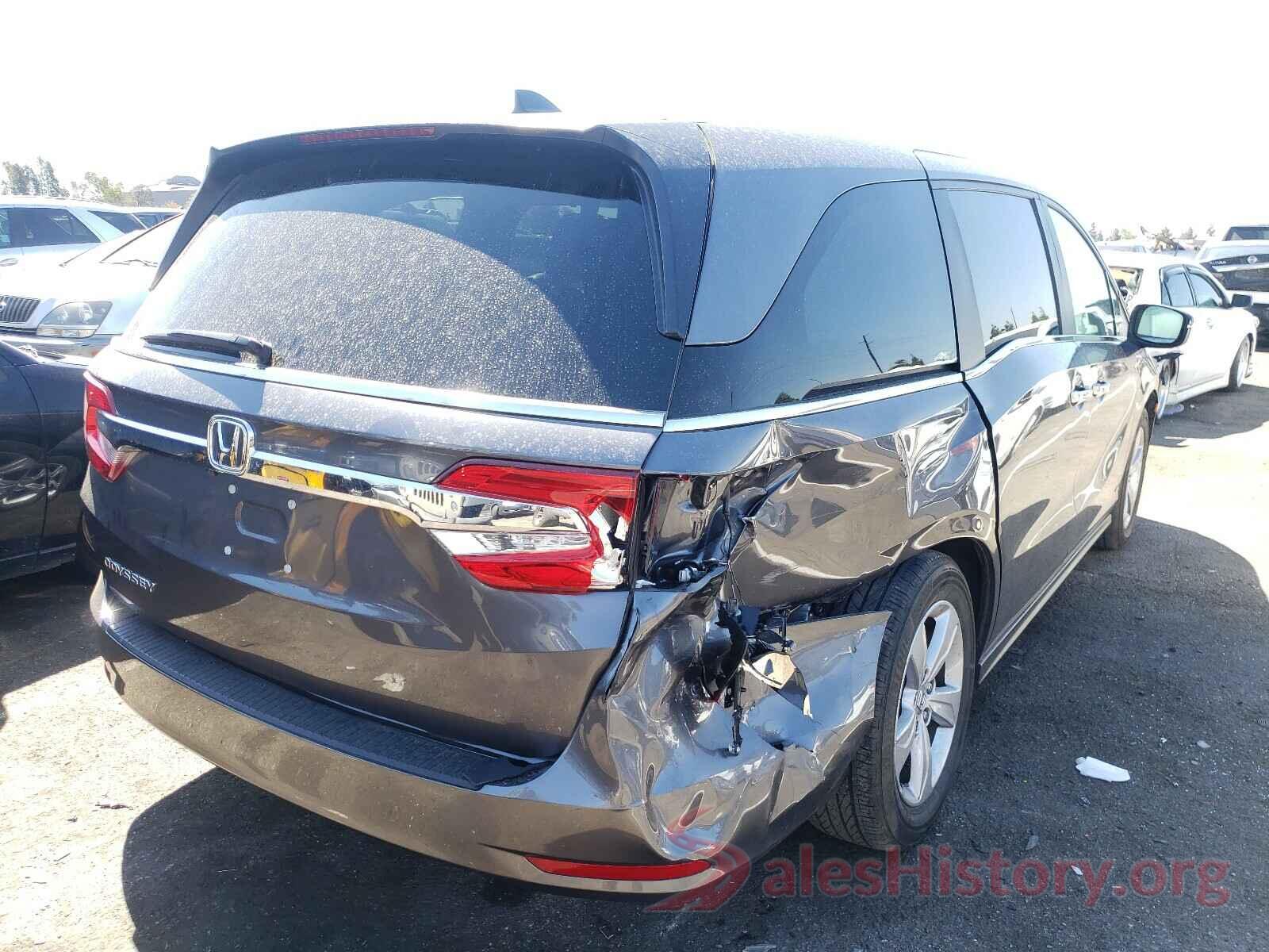 5FNRL6H78KB054718 2019 HONDA ODYSSEY