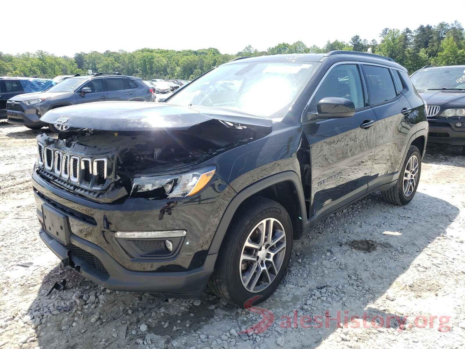 3C4NJDBBXHT660487 2017 JEEP COMPASS