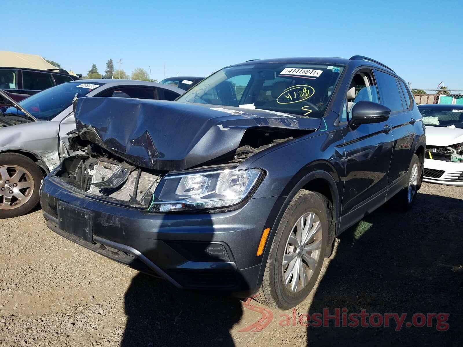 3VV0B7AX8JM131949 2018 VOLKSWAGEN TIGUAN