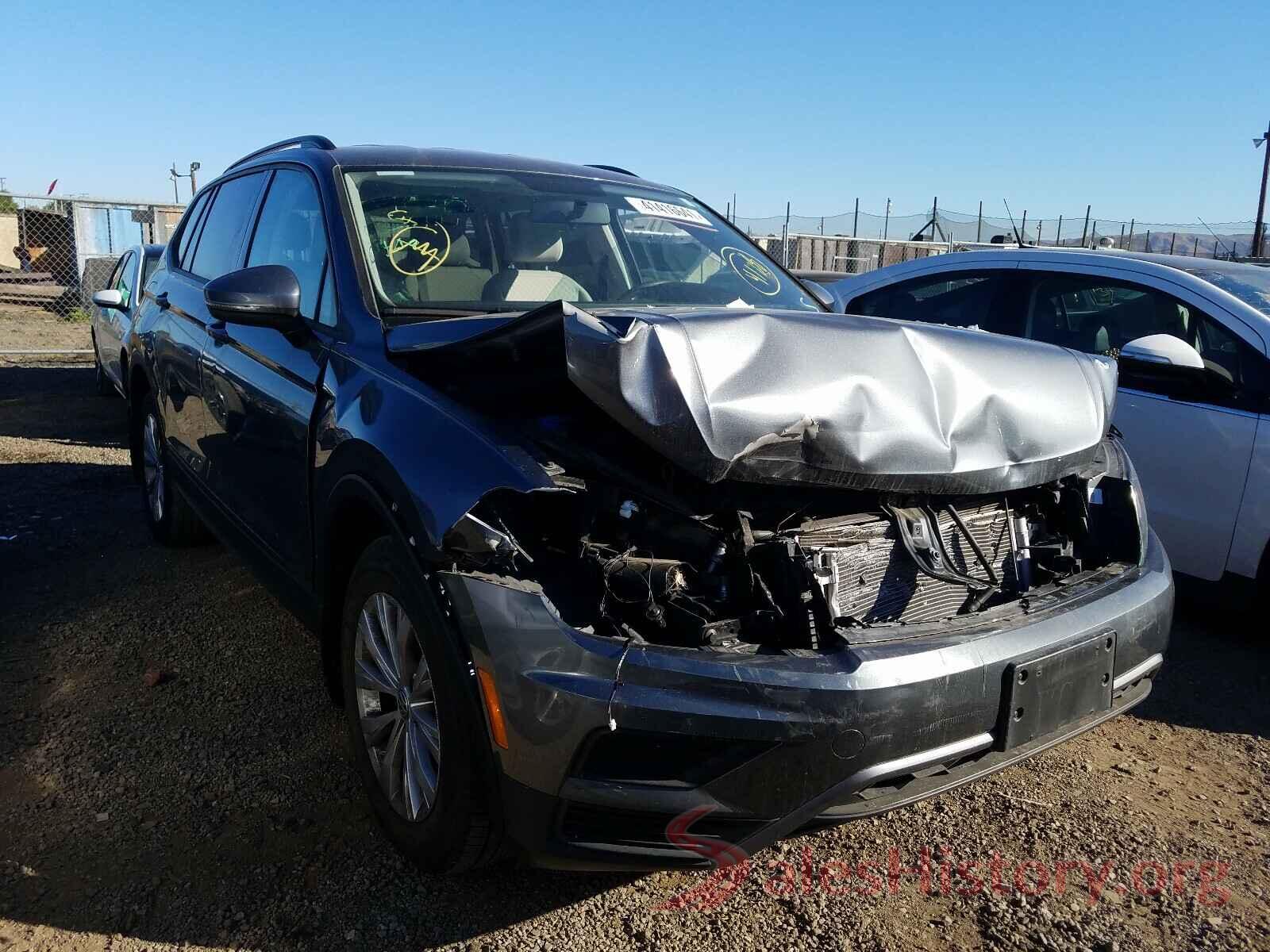 3VV0B7AX8JM131949 2018 VOLKSWAGEN TIGUAN