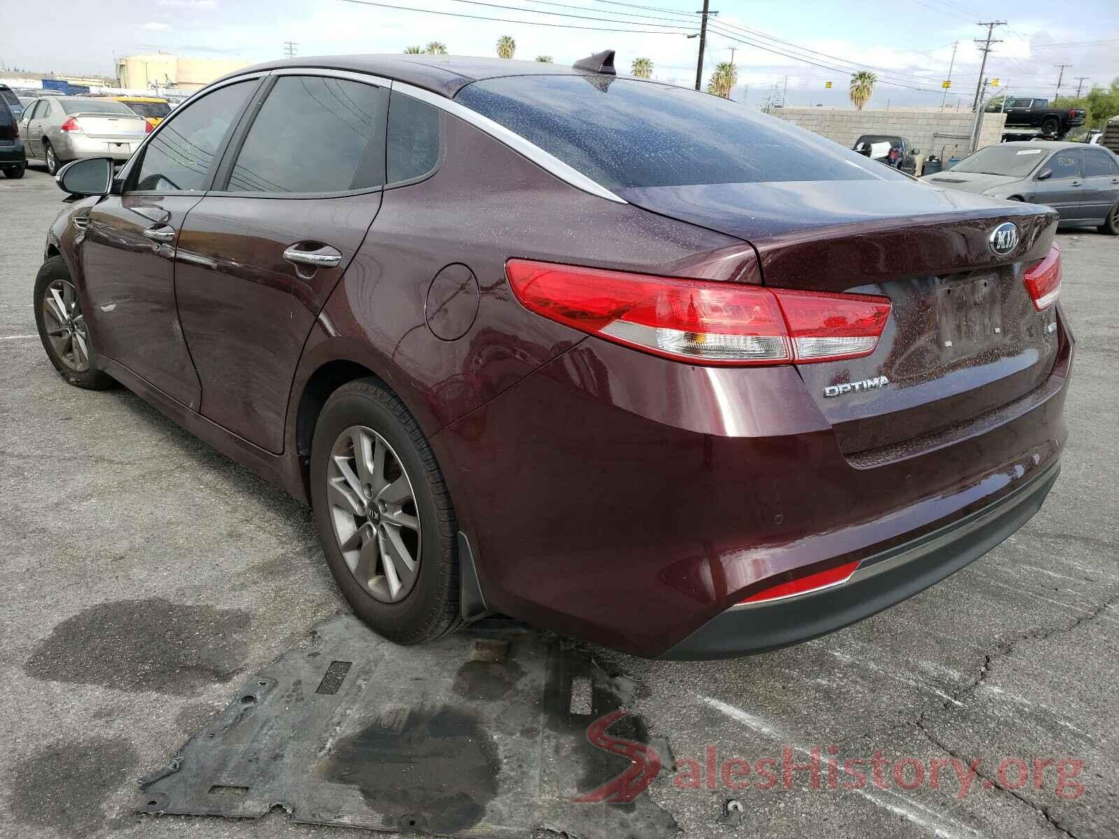 5XXGT4L12GG105374 2016 KIA OPTIMA