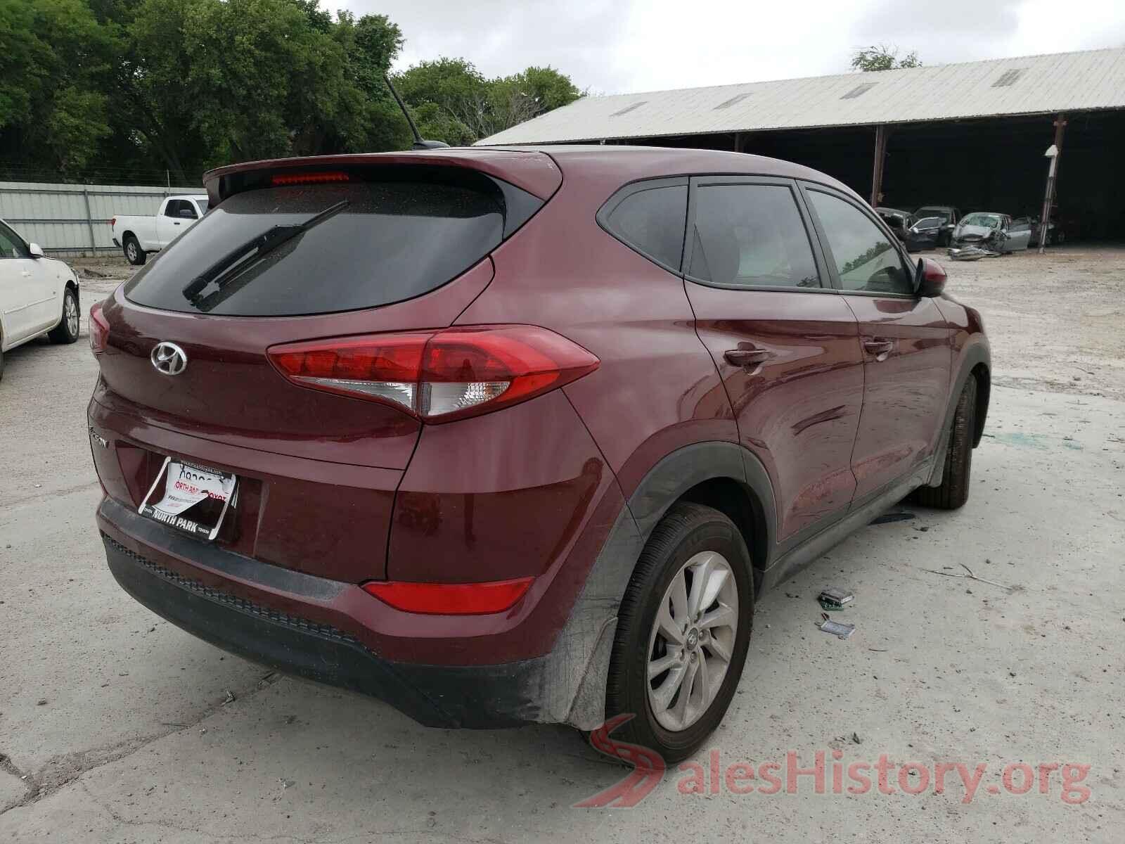 KM8J23A45GU102183 2016 HYUNDAI TUCSON