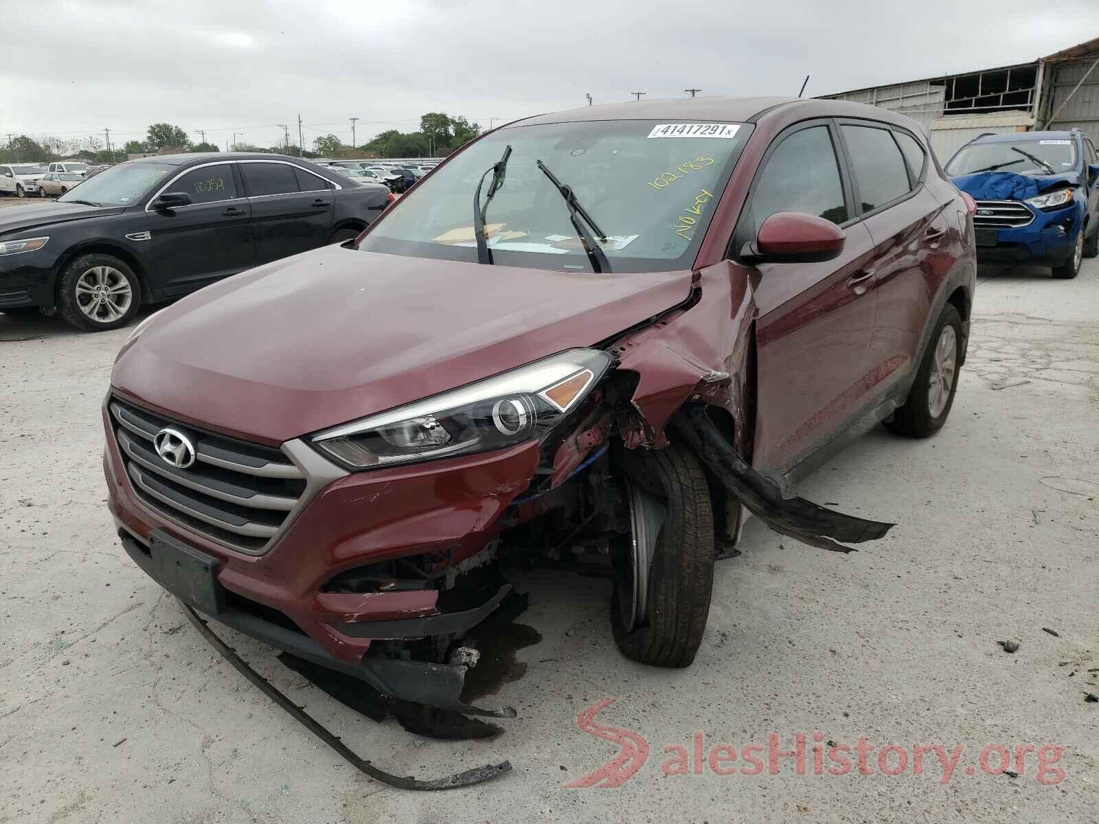 KM8J23A45GU102183 2016 HYUNDAI TUCSON